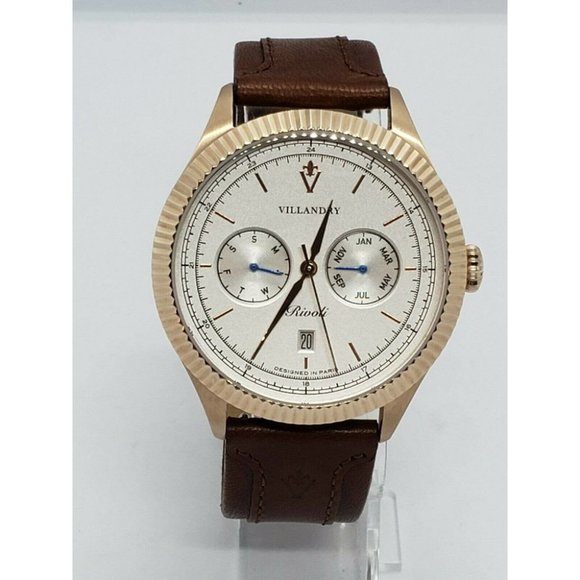 Villandry Rivoli Miyota Auto Men's Watch - Picture 2 of 10